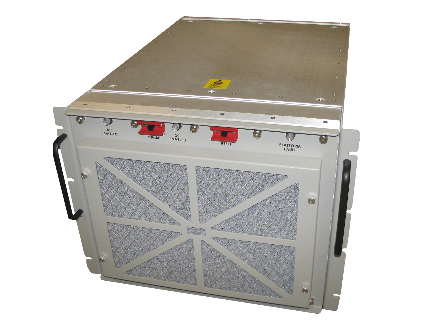 Rugged 8U Front Load 20 Slot Rackmount Chassis Atrenne