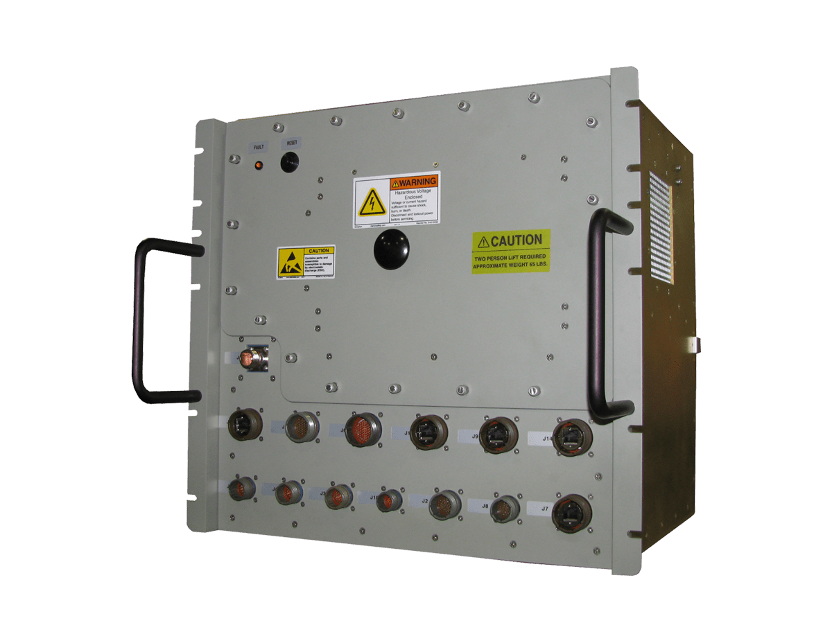 10U VME64X Ground Mobile Rugged Enclosure Atrenne